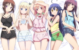 アニメ『ひなこのーと』BD/DVD店舗特典で女の子のエロ衣装や裸などエロイラスト