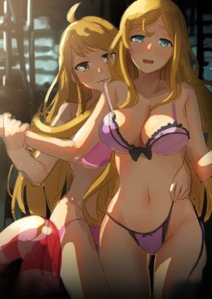 百合の二次フェチ画像。