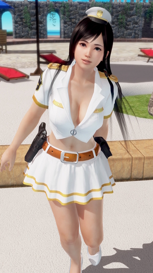 DOAX3 新水着「マンボウ」で撮影会（こころ、ヒトミ、紅葉編）