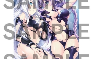 『新次元ゲイム ネプテューヌV2R』店舗特典でエロい服破れまくりや水着姿などエロイラスト