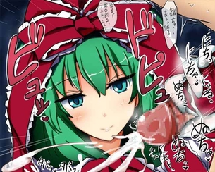 【素手じゃ触れない】手袋をつけたままで手コキしてる二次エロ画像
