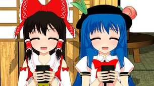 【二次・ZIP】東方Project比那名居天子ちゃんの可愛い画像まとめ100枚