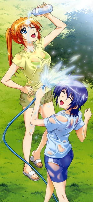 濡れ透けの背徳感あふれるエロ画像