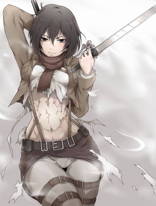 【進撃の巨人】ミカサの二次エロ画像
