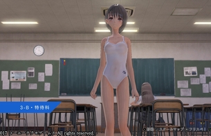 『ブルーリフレクション』エロい白スクやスク水セーラー服が透け透けになってるエロすぎ画像