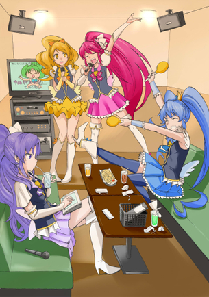 プリキュアの虹エロ画像
