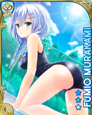 【画像あり】『ガールフレンド（仮）』おっぱそデカいくせにスク水着てる女wwwwwwwwww