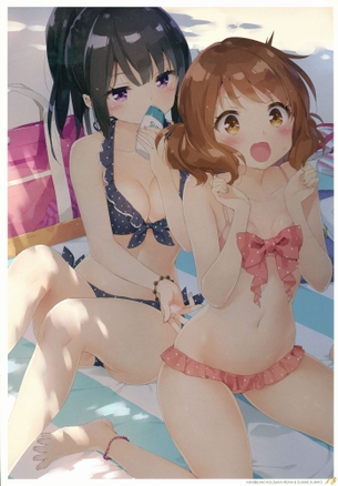 【二次・ZIP】水玉柄の下着や水着の美少女画像まとめ