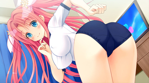 【二次エロ画像】こちらの世界では現役wズレハメも出来ちゃうブルマ美少女www