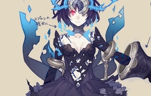 『シノアリス』新しく登場する「アリス/ハーフナイトメア」の設定画でお尻が丸見えのエロ画像