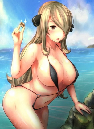 【ポケモン】シロナさんがぐうシコぎるからエロ画像くれwww【痴女】