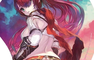 『よるのないくに2』アルーシェがエロくて大きいお尻を突き出してるエロいおしりマウスパッド