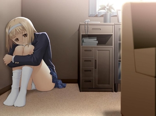 【全校集会の清涼剤】体育座りでパンチラしてるJK達の二次エロ画像