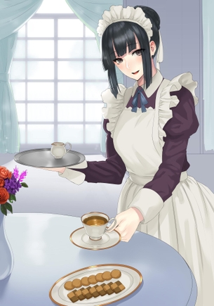 メイドのエロい画像