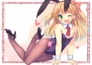 バニーガールのエロ画像フォルダを解放していく