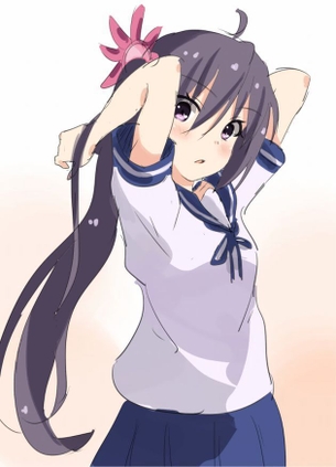 アホ毛の背徳感あふれるエロ画像
