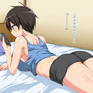 幼馴染の少女が無防備エロすぎてワタクシ我慢の限界です…(^q^)（サンプル31枚）