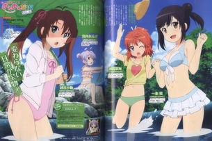 『のんのんびより りぴーと』での新水着ピンナップが卑猥すぎてこまニーが捗る件www中の人が可愛い過ぎる問題www