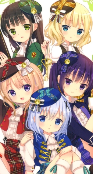 【画像】『ご注文はうさぎですか？』の可愛すぎるキャラ達に心ぴょんぴょん癒されるコーナーwww
