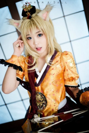 【画像あり】この美少女韓国人のコスプレイヤーが可愛すぎてサランヘヨと口走る件www