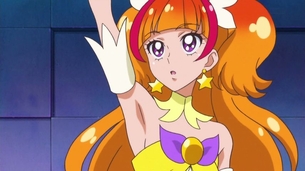 【画像あり】「プリキュア」キャラのつっるつるな腋エロ杉ワロタwwwwwwwwwww