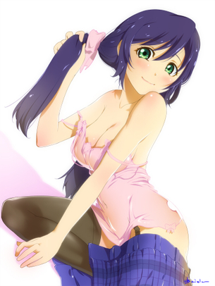 【画像】『ラブライブ！』希ちゃんにわしわししたくなっちゃう微エロイラスト集wwwwwww