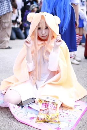 【画像】コミケで『干物妹！うまるちゃん』のコスプレをした美少女が可愛い過ぎてお家に隔離したくなる件www（C88）
