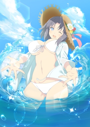 【乳画像】閃乱カグラのエロ可愛いイラストのおっき力は異常wwwwwwww