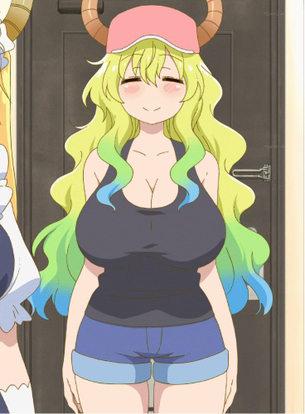 【画像】『小林さんちのメイドラゴン』ルコアのおっぱいデカすぎ&エロすぎwwwww