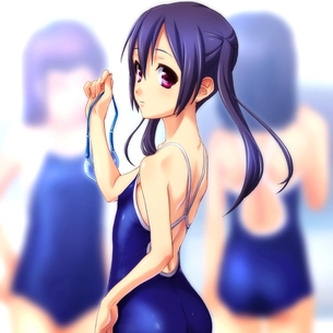 小学生からやり直したい！？二次元スク水美少女がぞう詰め合わせ。