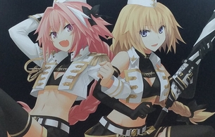 『フェイト/アポクリファ』女の子たちのエロいレースクイーン姿のイラストが描かれた痛車！