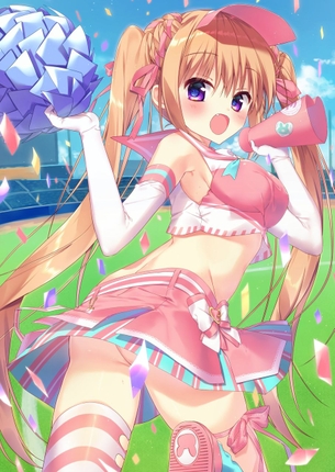 【2次】いろんなトコロが元気になっちゃう可愛いチアガールの二次エロ画像 その8【チアガール】