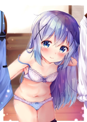 【ごちうさ】 心も身体(の一部)もぴょんぴょんする チノ(香風智乃) ちゃんの画像まとめ☆ ⑥ 【ご注文はうさぎですか？】