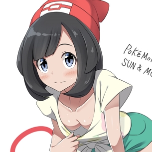 ポケモンサン・ムーンの女主人公ミヅキちゃんのかわいい画像集めたった！