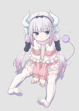『小林さんちのメイドラゴン』カンナちゃんの可愛いすぎるイラスト画像集wwwwwww