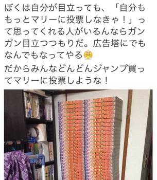 『二セコイ』人気投票でジャンプを大量に買い込んでマリーに投票したマリー信者の末路wwwww
