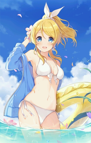 【画像大量】『ラブライブ！』絵里ちゃんカッコ可愛い過ぎるイラストを見て平日の疲れを癒やすコーナーwwwwwwww