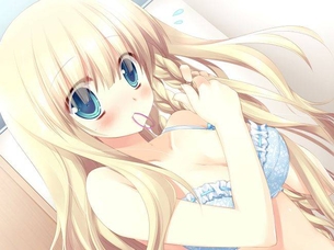 【脱衣】着替え中の女の子を覗いてるカンジの二次エロ画像！ part14