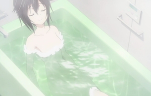 アニメ『フレームアームズ・ガール』3話で女の子のエロ入浴シーンやレズ姉妹のエロい絡み