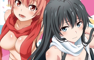 アニメ『俺ガイル』2期の女の子がエロすぎるおっぱい丸見えの水着イラストグッズ