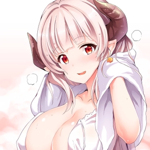 アリシアさん（グラブル）のエロ画像。アリシアさんにパイ○リしてもらいたいだけの人生だった。