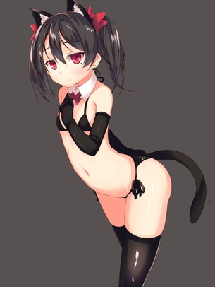 猫耳の二次エロ画像で！