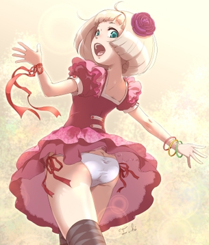 パンチラを期待する人が集まる画像倉庫。