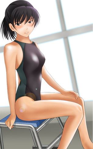 競泳水着の二次エロ画像まとめ