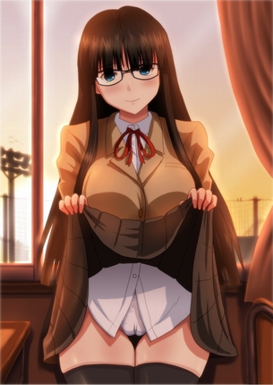 たくし上げの画像下さい！