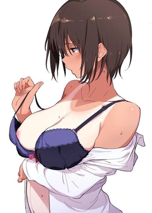 【二次エロ画像】男勝りは有事で弱気wギャップ萌えが定番のボーイッシュ美少女www