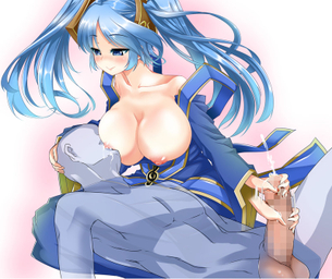 【二次エロ画像】暴発と同時にリフレッシュ！疲れにはコレな授乳手コキwww