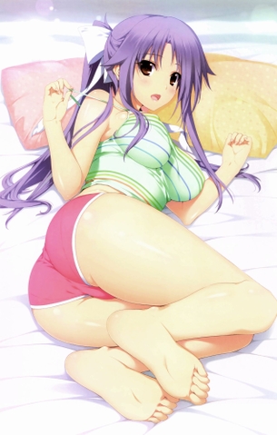 【二次エロ画像】上半身とのバランス変だけど素晴らしいムッチリ太もも美少女たちwww