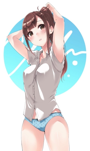 【2次】ワキがいやらしく強調されちゃってる女の子の二次エロ画像 その10【ワキ】