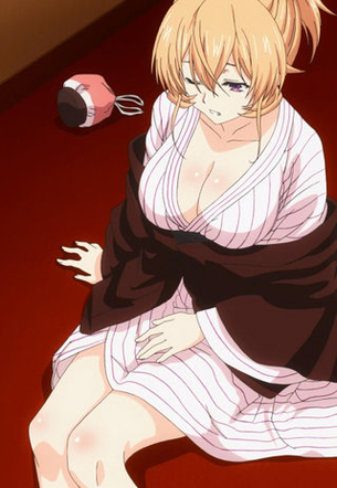 【画像あり】『食戟のソーマ』の薙切えりなちゃんの生意気エロおっパいwwwwwww